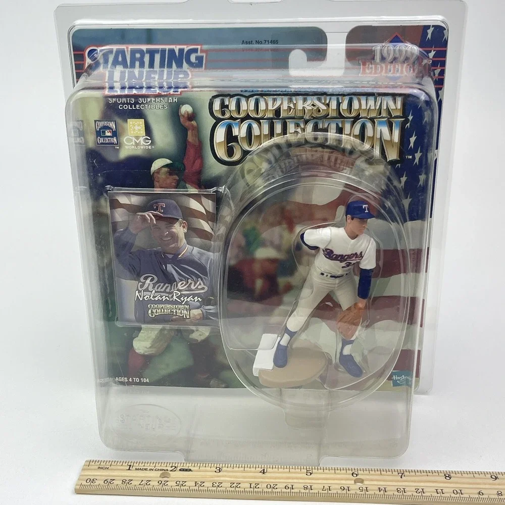 1999 Starting Lineup Nolan Ryan Cooperstown Collection Texas Rangers